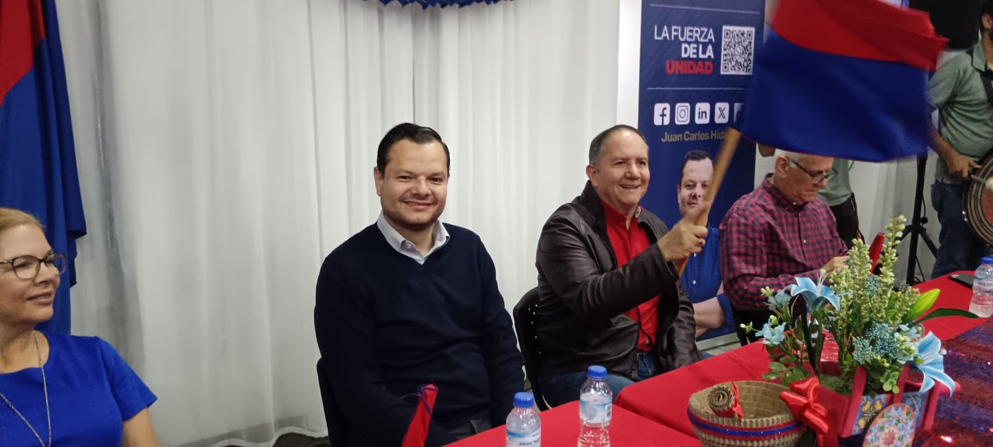 Candidato del PUSC Juan Carlos Hidalgo visitó Santa Ana el pasado lunes