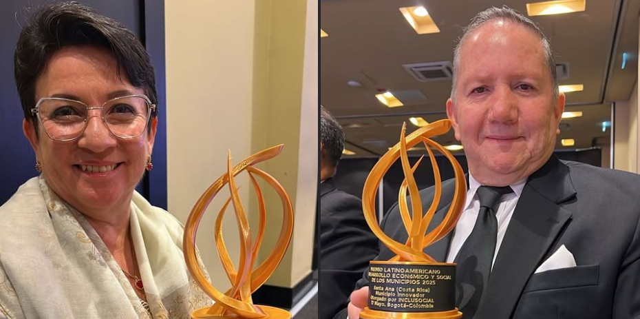 Gobierno Local recibe premio como «Municipio  Innovador» en Colombia
