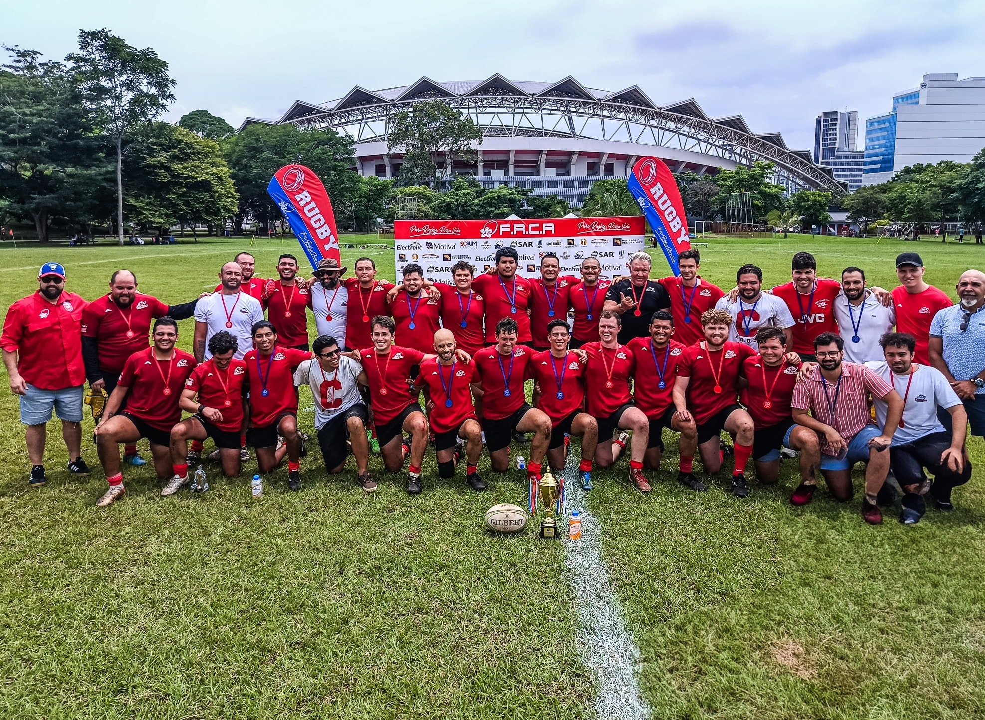 Santa Ana Cadejos se corona campeón nacional de Rugby XV Masculino