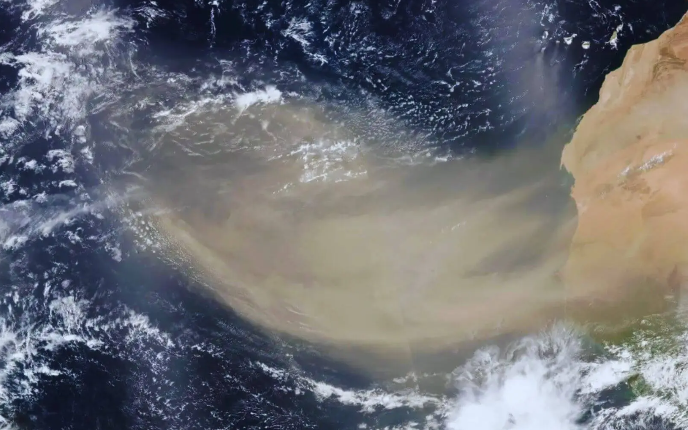Polvo del Sahara ingresará al país y traerá fuertes vientos y disminución de lluvias