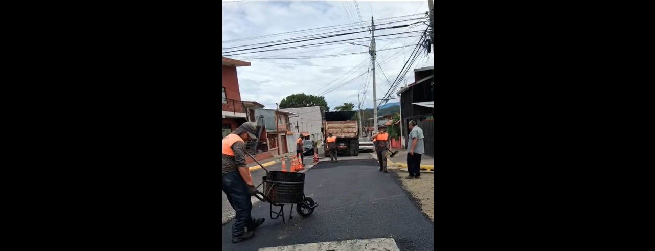 Juan José Vargas destaca con video avances en asfaltado y obras de infraestructura
