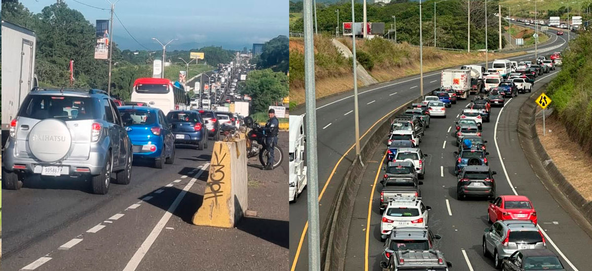 Rutas nacionales: imprudencias al volante que se pagan con horas de embotellamiento