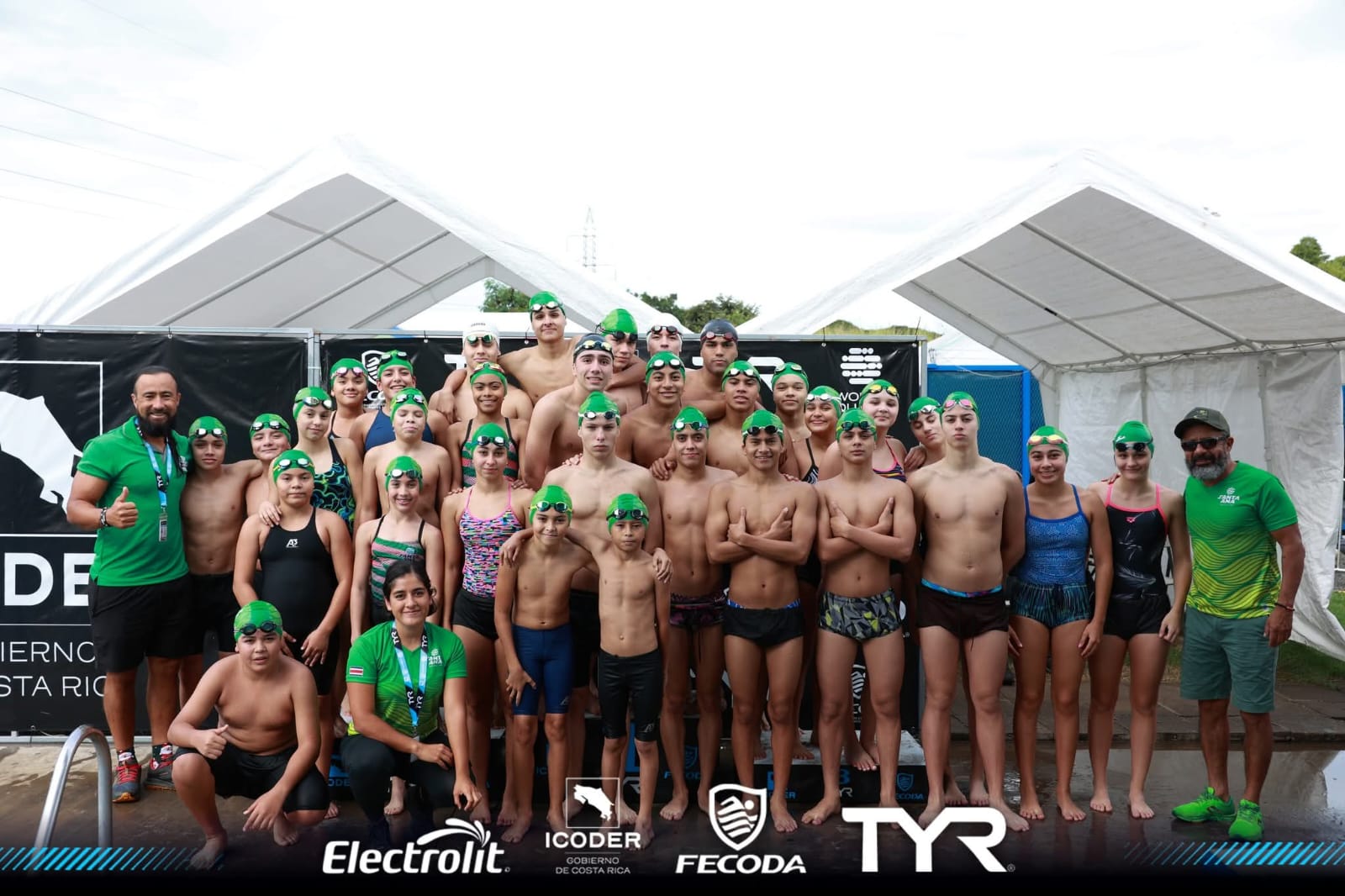 Natación Santa Ana arrasa en el Campeonato Nacional FECODA 2025 con 50 medallas