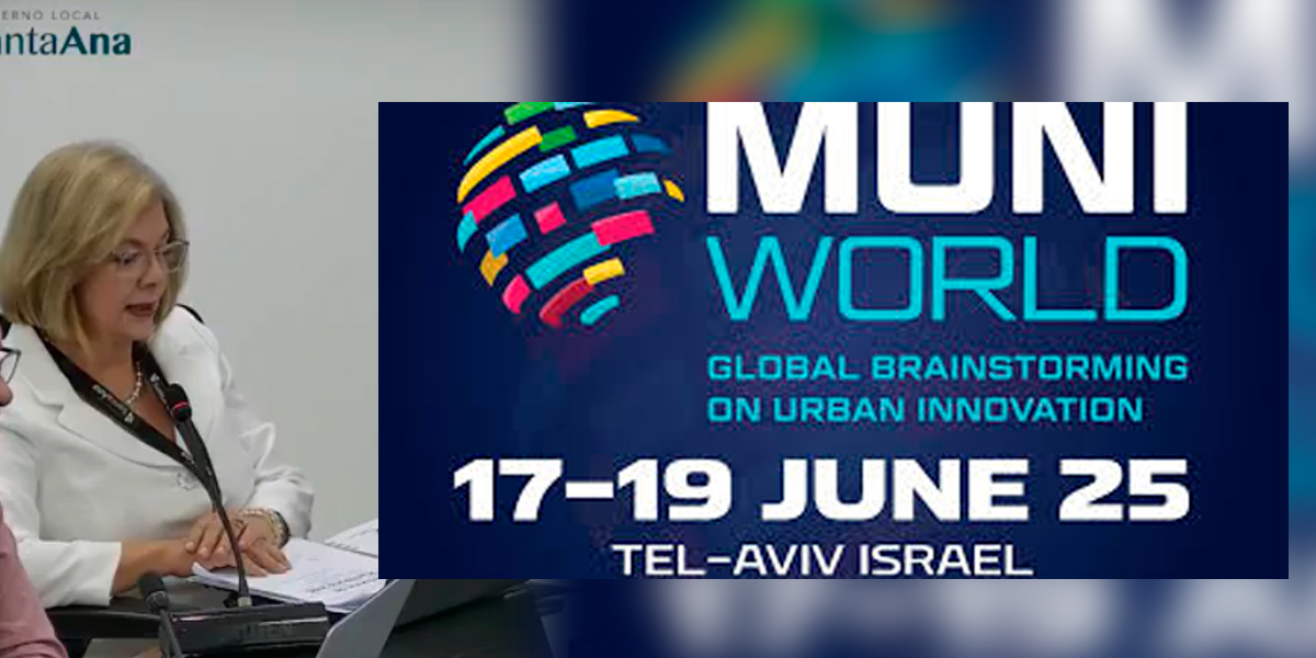 Concejo Municipal recibe informe sobre viaje de la Vicealcaldesa al evento Muniworld en Israel