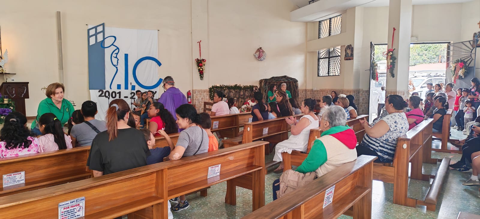 Parroquia de Pozos realizó con éxito la entrega solidaria de “Misión Noche Buena”