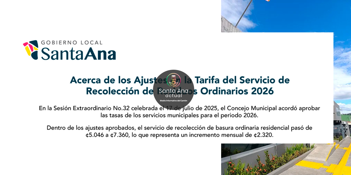 Gobierno Local explica razones del ajuste en la tarifa de recolección de residuos sólidos