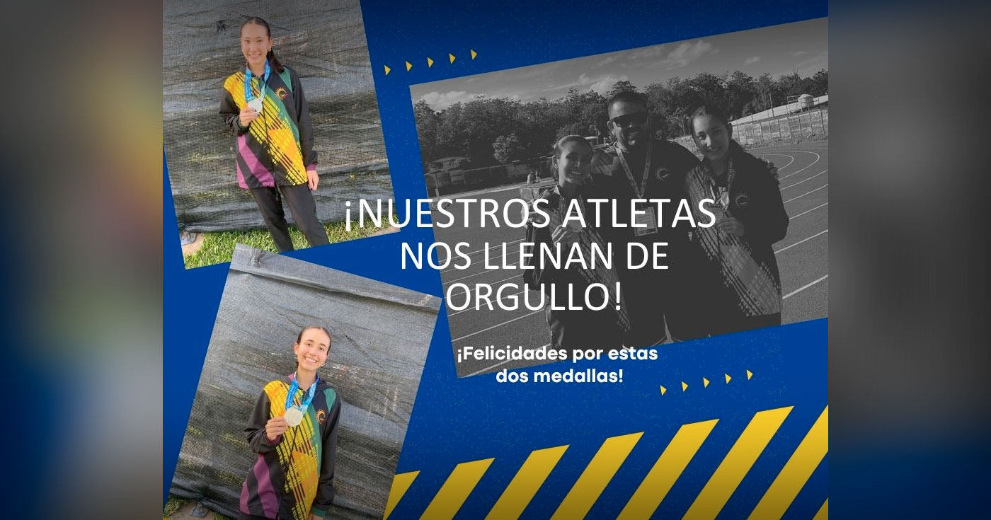 Santa Ana brilla en atletismo femenino con oro y plata en los Juegos Deportivos Nacionales 2026