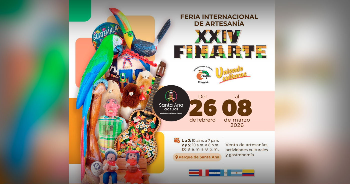 “Uniendo culturas”: inicia la XXIV Feria Internacional de Artesanía en Santa Ana