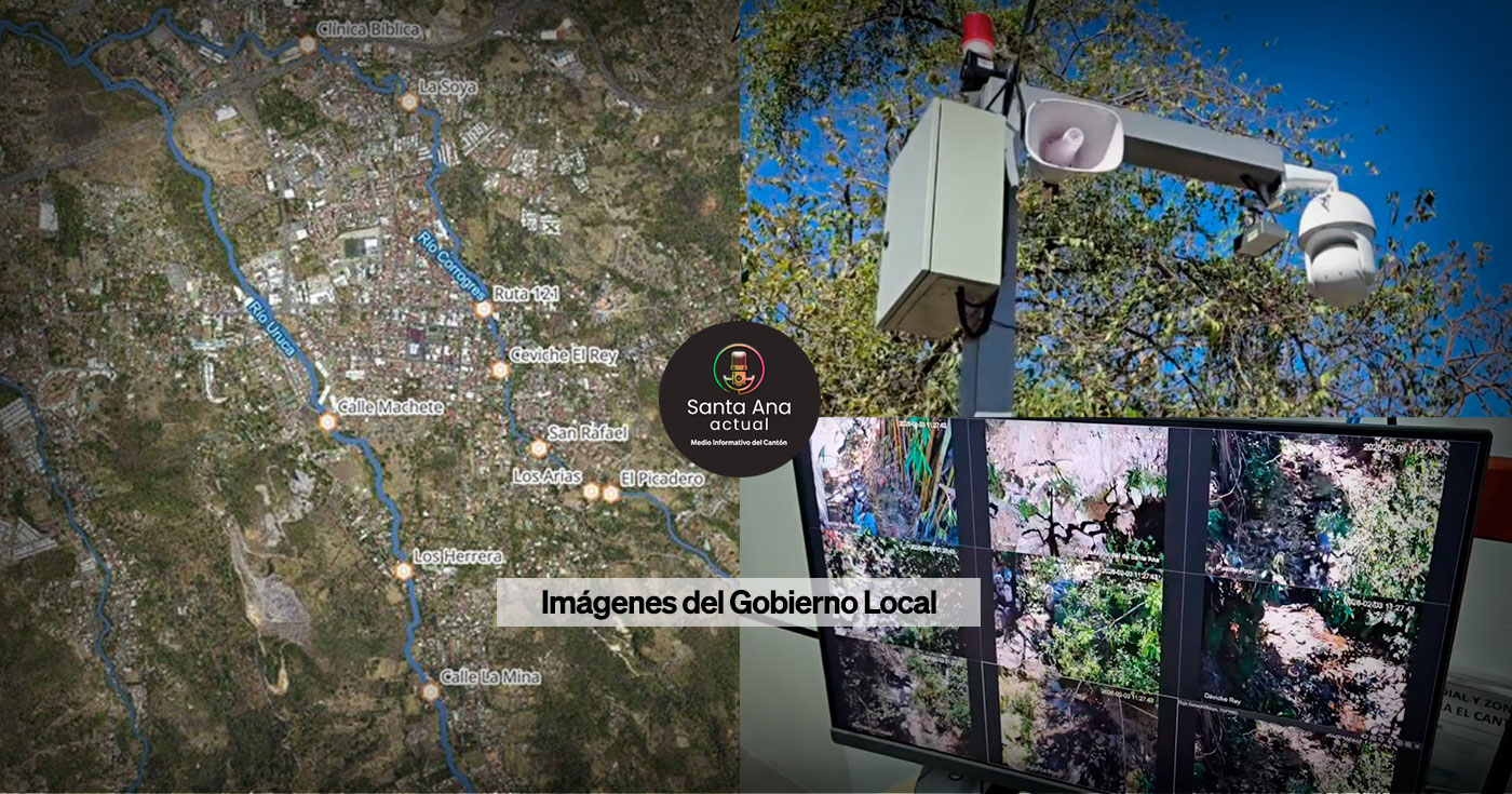 Gobierno Local estrena sistema de monitoreo de desastres con red de sensores en el cantón