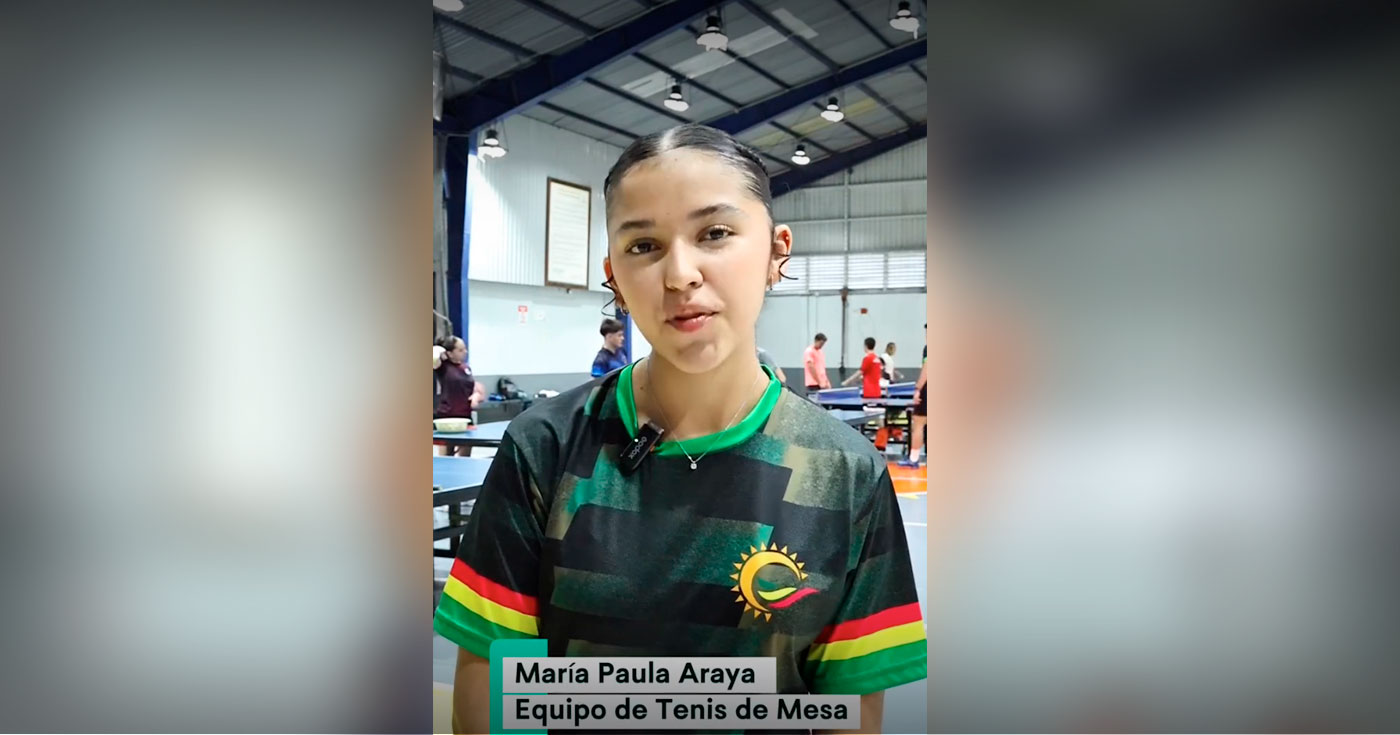 Atleta santaneña de tenis de mesa representará a Costa Rica en Mundial por Equipos en Londres