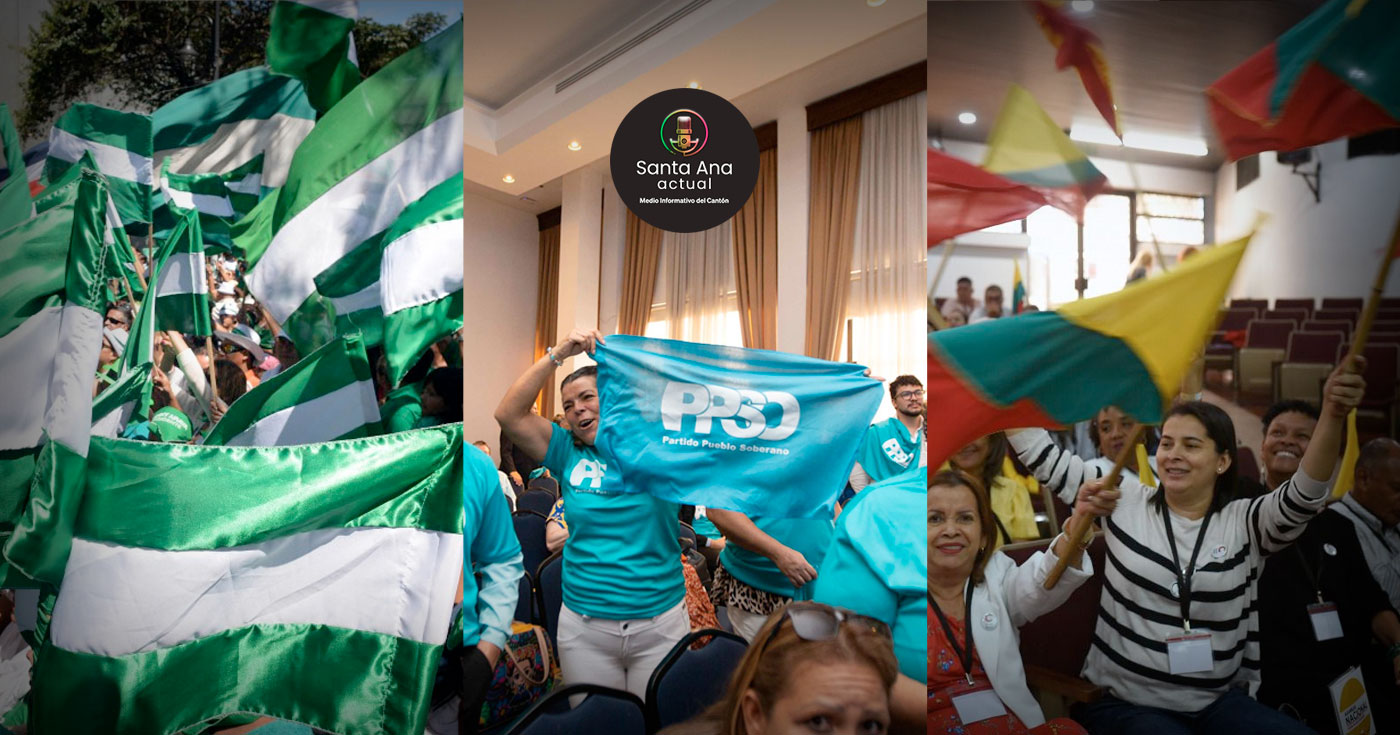 Elecciones en Santa Ana: PLN sigue al frente y Pueblo Soberano gana protagonismo