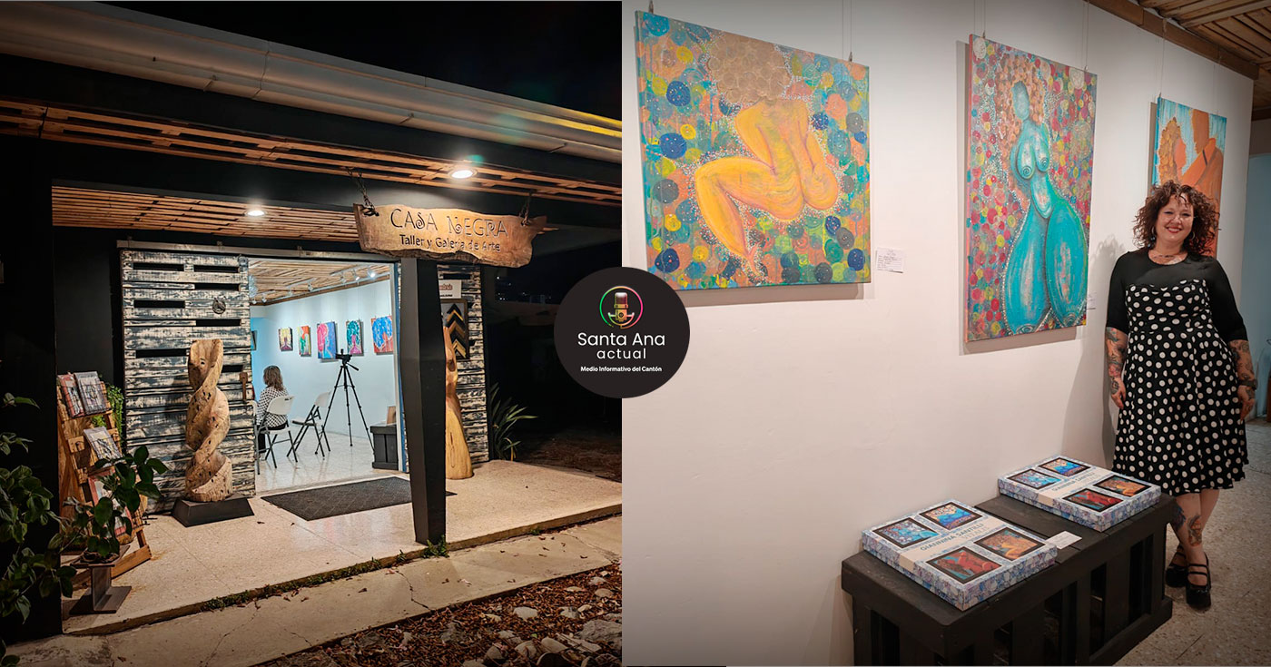 Arte, sanación y crecimiento: la exposición “Vitalis” de la pintora Giannina Santilli en Casa Negra