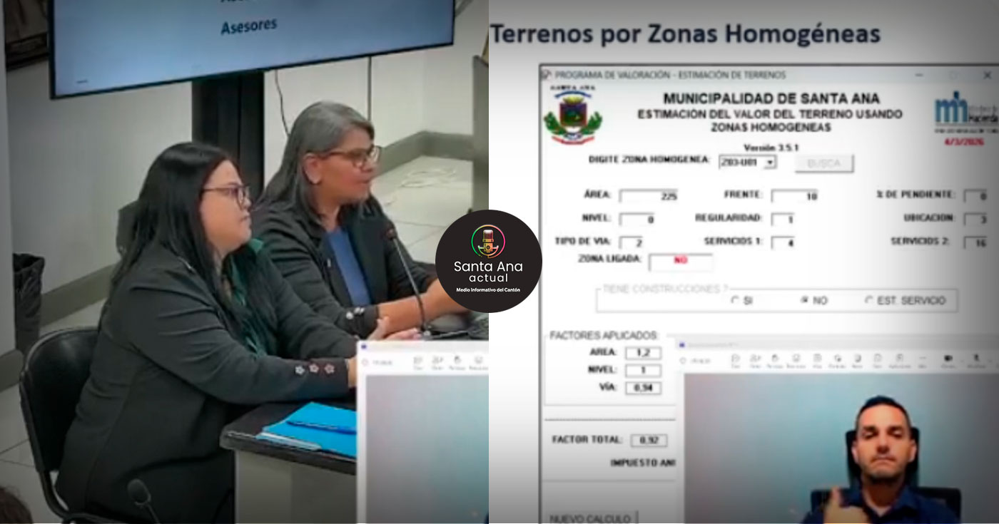 Concejo Municipal analiza avalúos en medio de quejas por lo caro que es vivir en Santa Ana