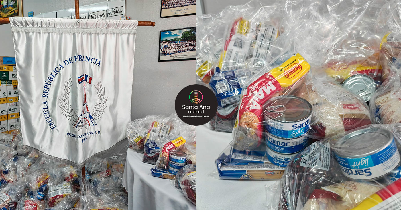Escuela República de Francia entregará 510 paquetes de víveres a estudiantes para Semana Santa