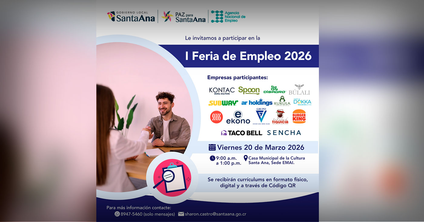 Realizarán I Feria de Empleo 2026 con más de 250 vacantes en el EMAI