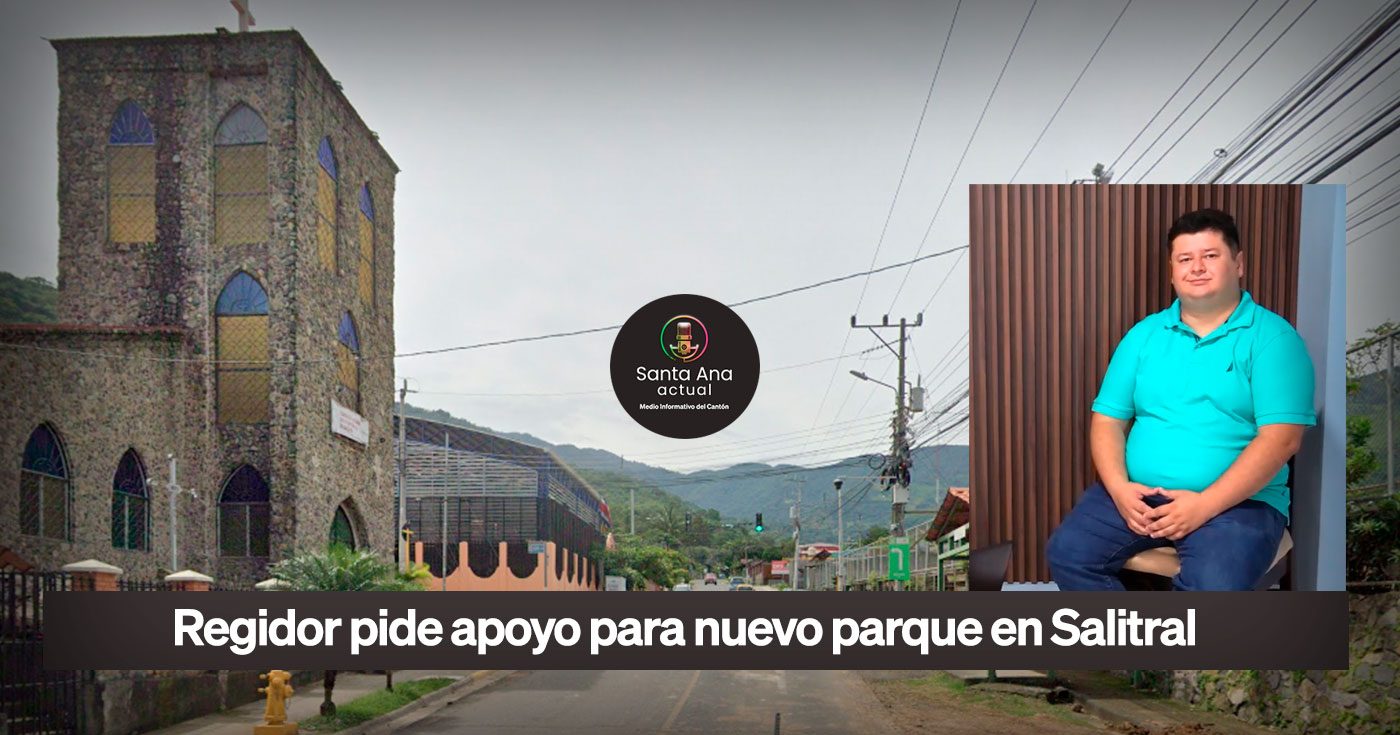 Regidor pide apoyo al Concejo Municipal para aprobar proyecto de un parque en Salitral