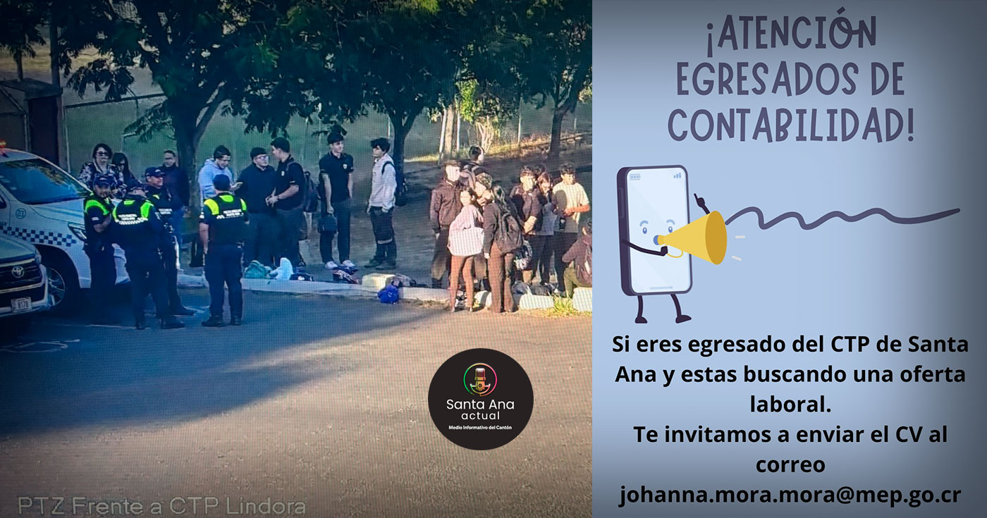 Estudiantes del CTP de Lindora exigen al MEP nombrar profesor de contabilidad