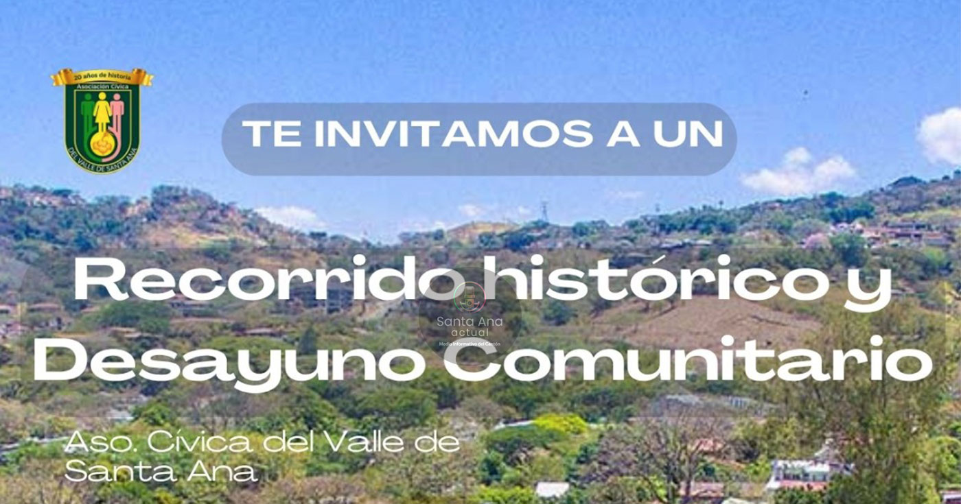 Iniciativa busca promover la historia, convivencia y uso del espacio público en el cantón