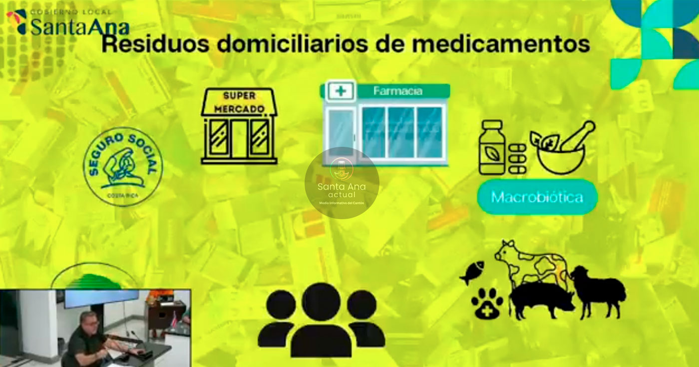 Proponen fortalecer recolección de fármacos vencidos en el cantón de Santa Ana