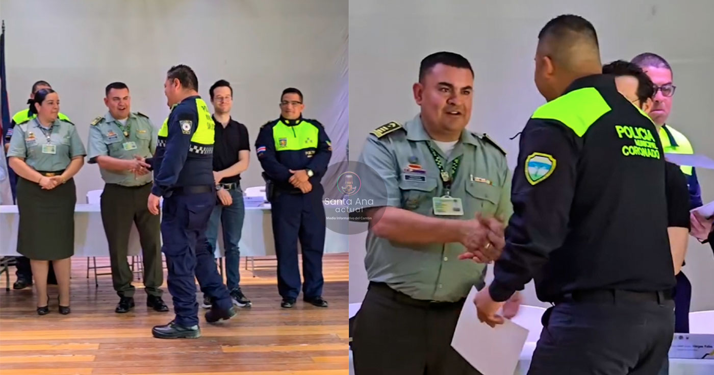 Policías municipales se capacitan en reconocimiento facial con apoyo de Colombia