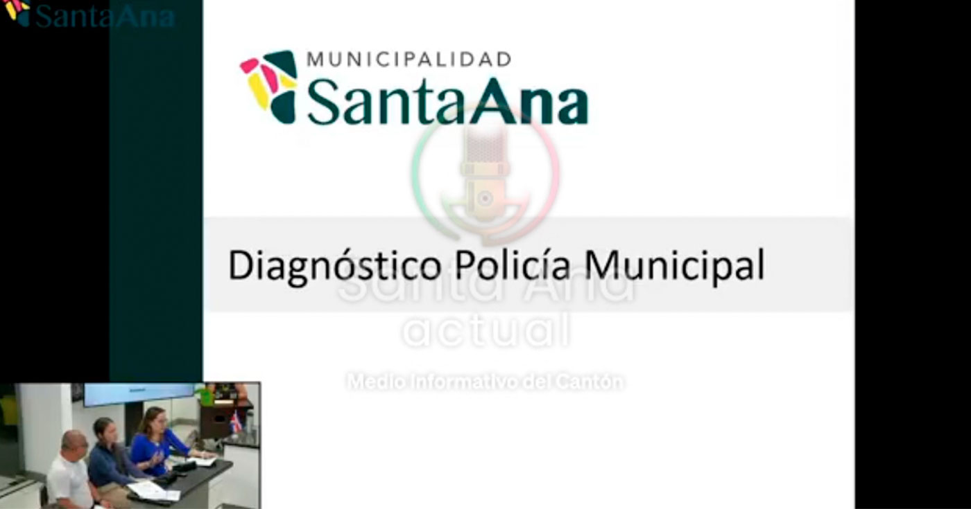 Concejo Municipal conoce diagnóstico sobre ambiente laboral en la Policía Municipal