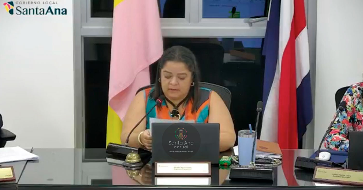 Wendy Mora agradece su paso por la presidencia del Concejo Municipal previo al 1 de mayo