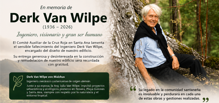 Fallece Derk Van Wilpe, ingeniero y ambientalista ligado a importantes proyectos en Santa Ana