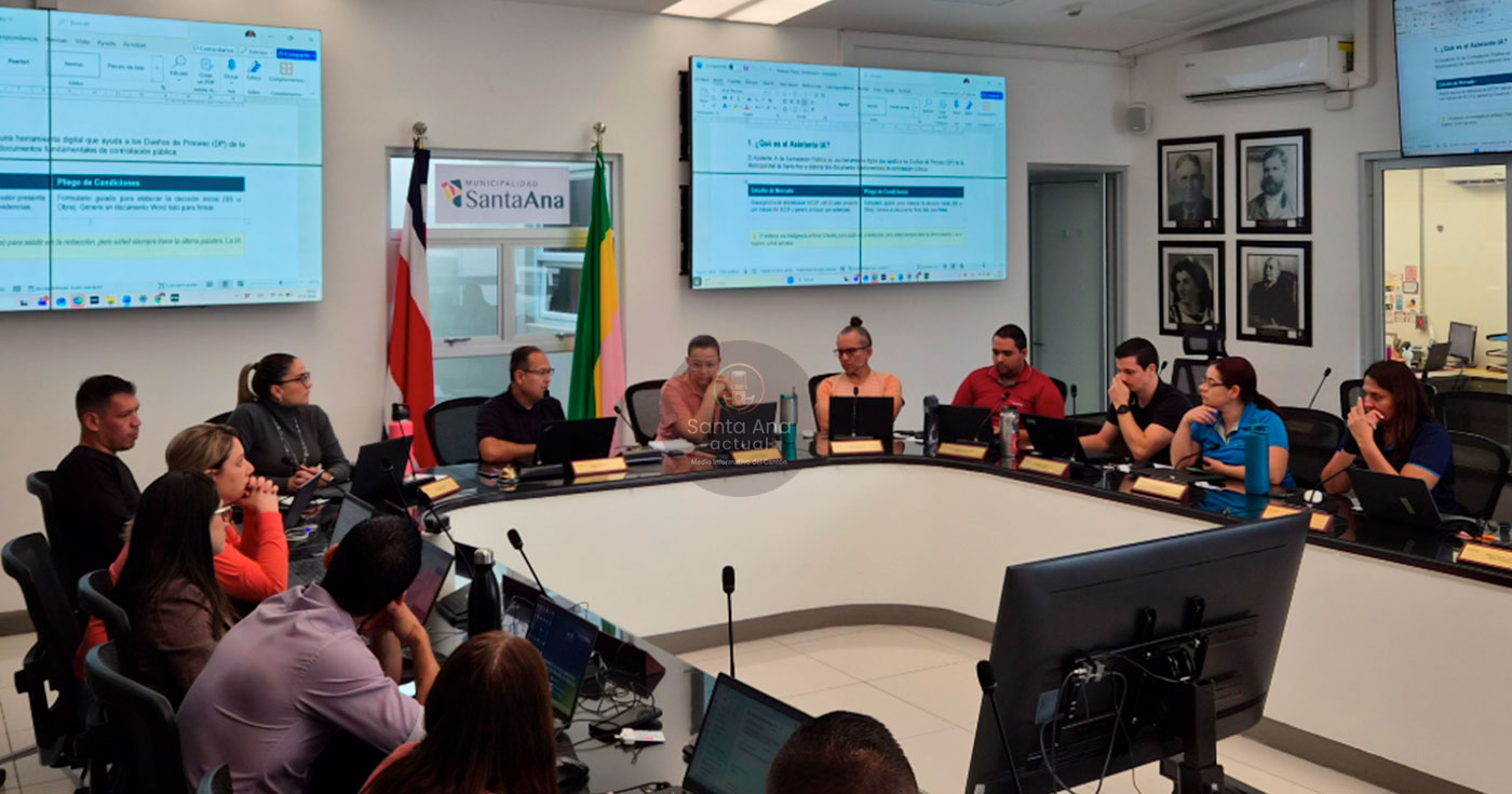 Gobierno Local implementa proyecto de inteligencia artificial para procesos de contratación administrativa