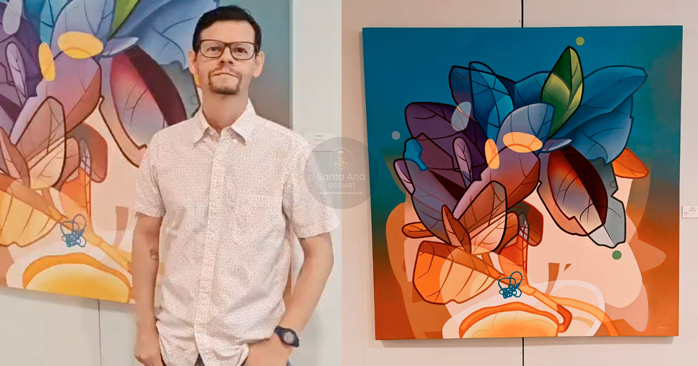 Pintor Javier Porras transforma experiencias de vida en arte, exposición de sus obras en el EMAI