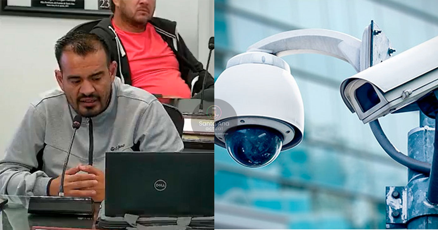 Regidores aprueban moción para revisar estado del sistema de videovigilancia en el cantón