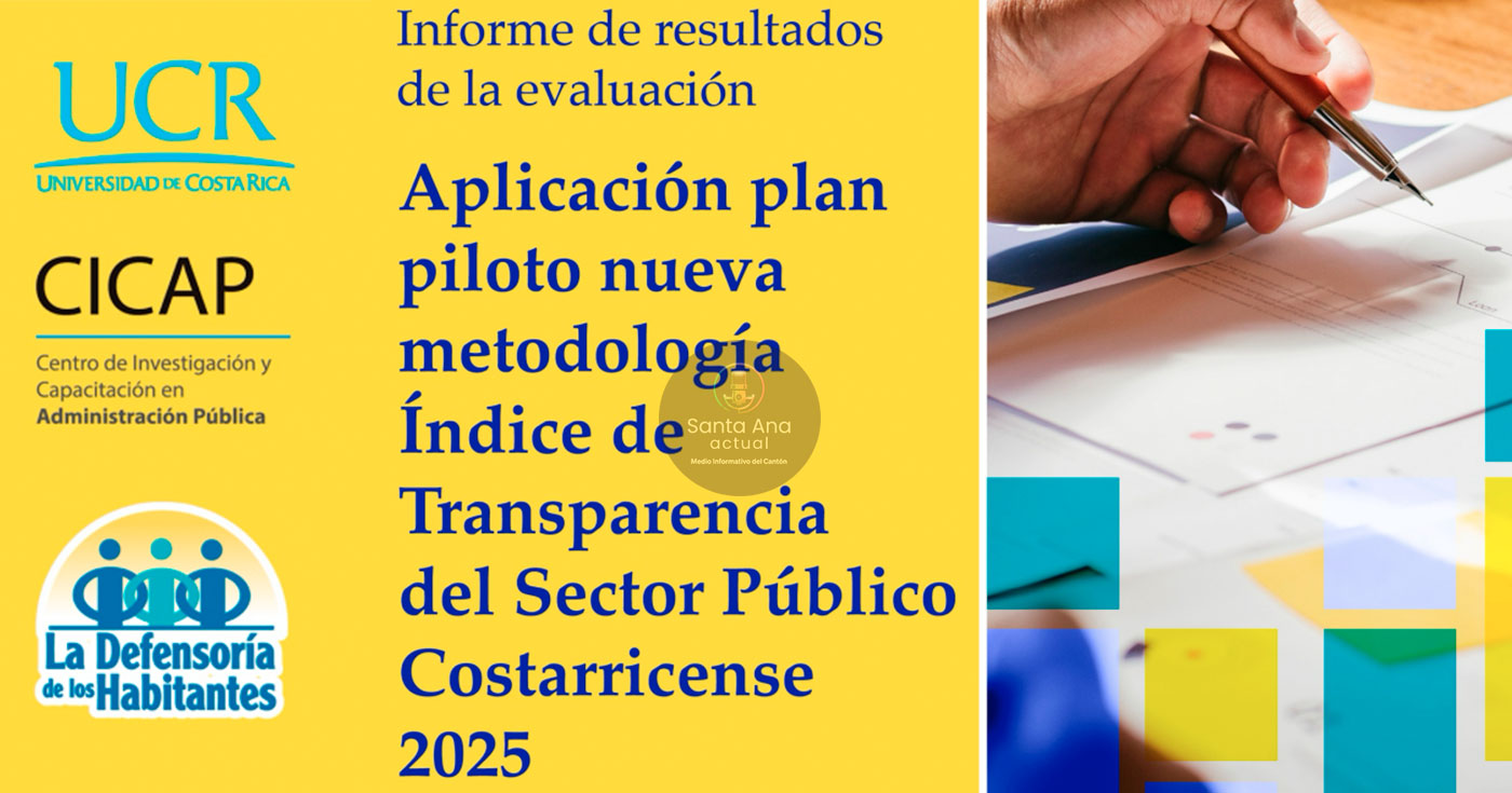 Gobierno Local queda por debajo del promedio en plan piloto del Índice de Transparencia 2025
