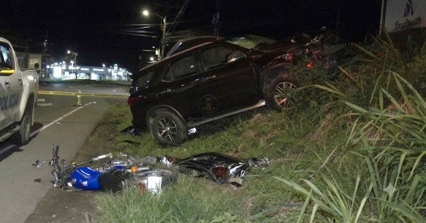 Investigan mortal colisión que cobró la vida de motociclista en la radial a Belén