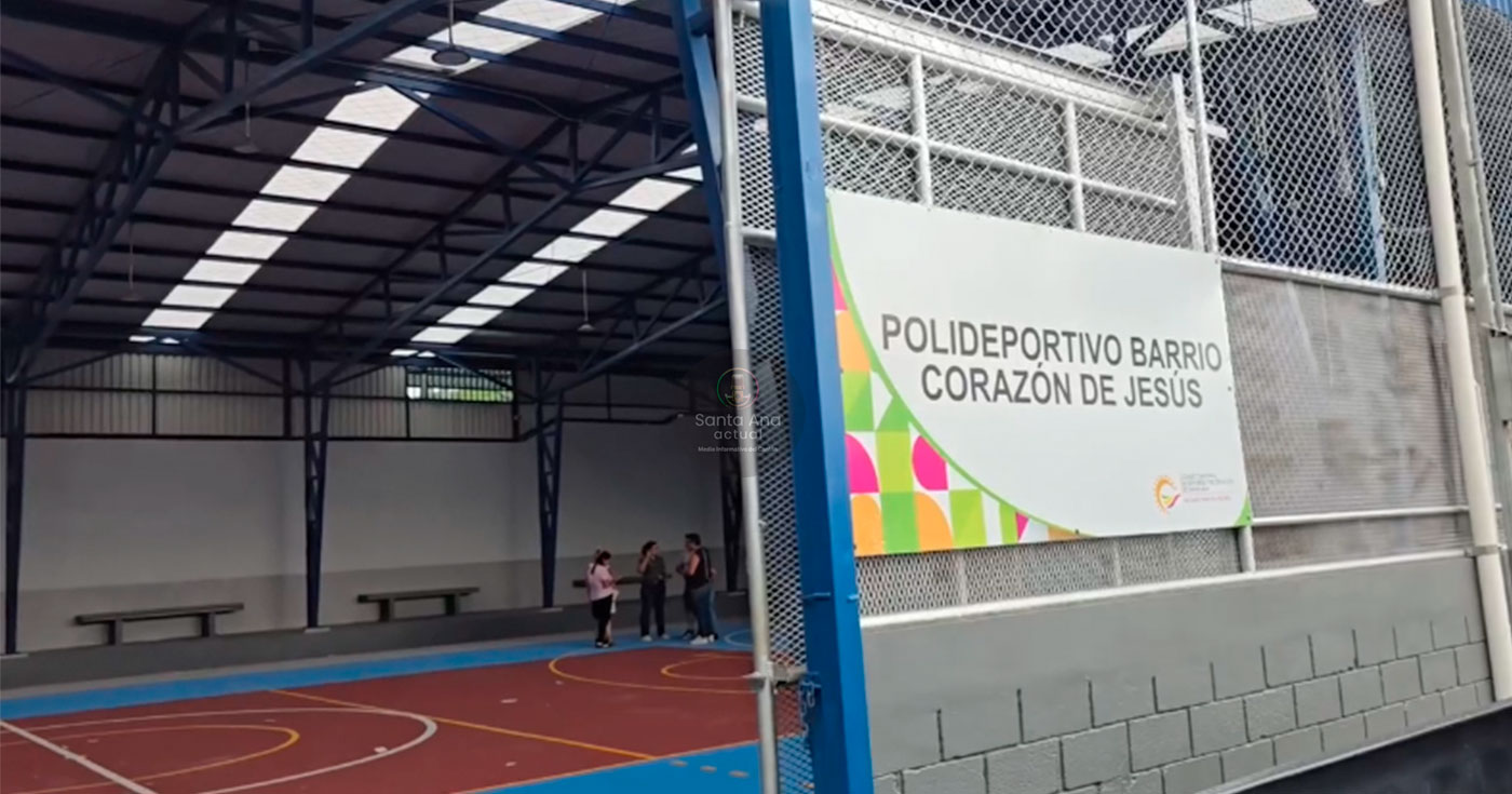 Gobierno Local realiza mejoras en polideportivo de Barrio Corazón de Jesús de Honduras en Pozos