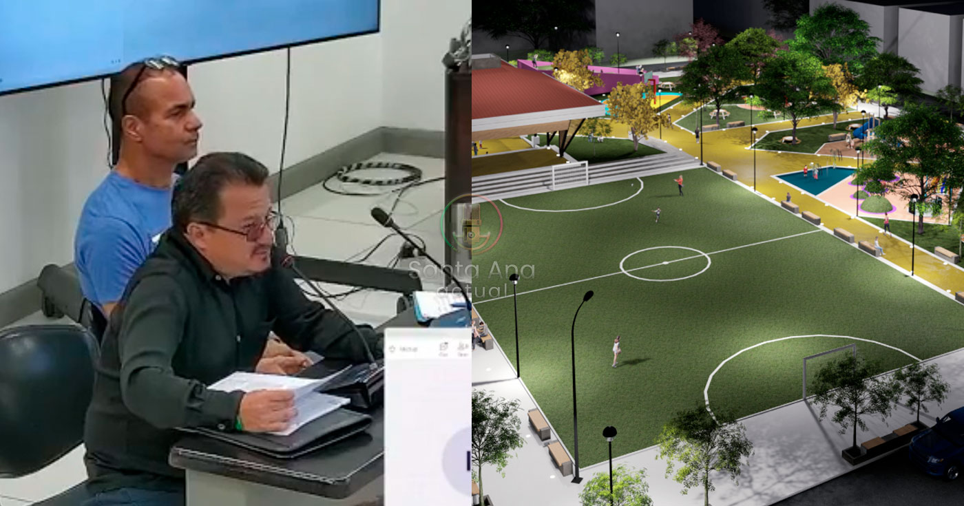Concejo Municipal escuchó a vecinos que se oponen a quitar la cancha de Pozos, regidores dicen sí al parque
