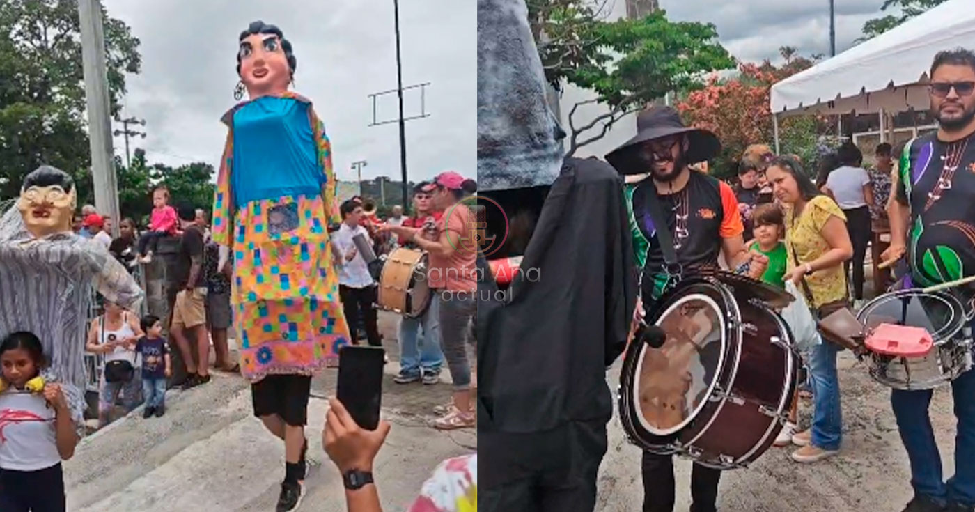 Las mascaradas llenaron de tradición y alegría las calles de Piedades este domingo