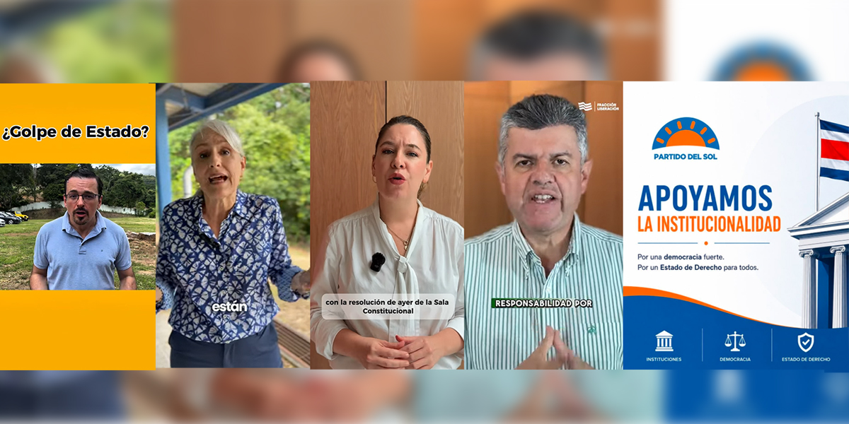 Partidos políticos cuestionan declaraciones de Laura Fernández contra magistrados de la Sala Constitucional